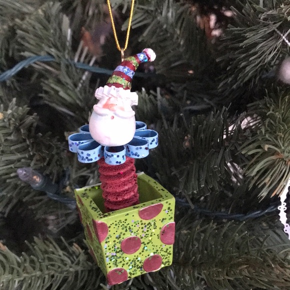Jack In The Box Christmas Ornament - Picture 1 of 6